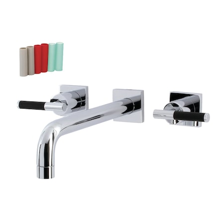 Kingston Brass KS6021CKL Wall Mount Tub Faucet, Polished Chrome KS6021CKL